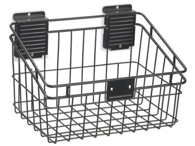Wire Basket for Industrial Slatwall - 12 x 9 x 8