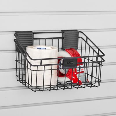 Wire Basket for Industrial Slatwall - 12 x 9 x 8