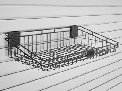 掛軸 100、138、140 3幅セット Wire Basket for Industrial Slatwall - 24 x 12 x 5