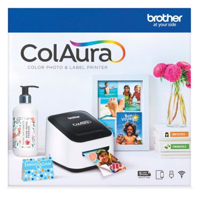 Brother® VC-500W Compact Color Label Printer H-8754 - ULINE