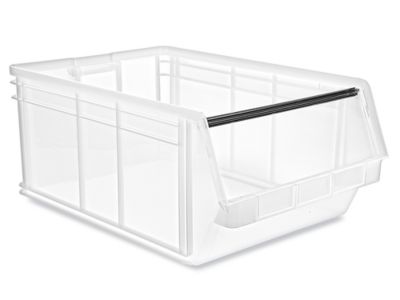 Plastic Hopper Bins, Large Storage Containers