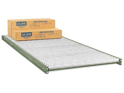 Convoyeur à rouleaux par gravité extralarges – 54 po x 10 pi