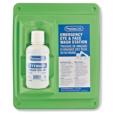 Secondary SingleBottle Eyewash Station 16 oz Capacity H8849S1 Uline