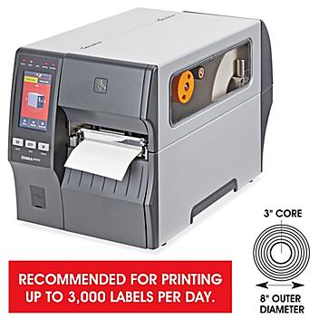 Zebra ZT411 Direct Thermal/Thermal Transfer Printer with Cutter and Catch Tray H-8908