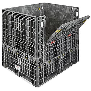 Collapsible Bulk Container - 48 x 40 x 50", 1,750 lb Capacity H-8919