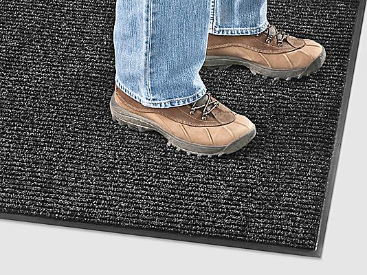 Mud Master Carpet Mat - 4 x 6', Charcoal H-891GR - Uline
