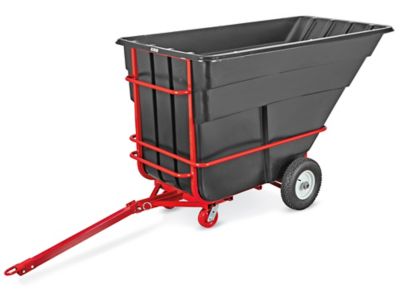 Rubbermaid 3/4 Cubic Yard Tilt Truck, Utility Duty