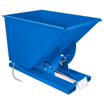  Quick Release Steel Dumping Hopper - 1 Cubic Yard