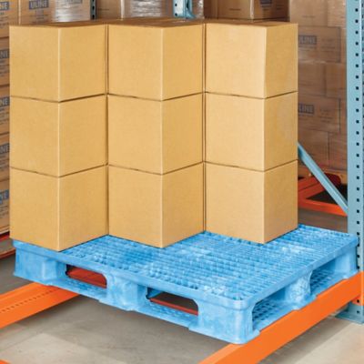 TOTALPACK® 40 x 48 Plastic Pallet - 2000 lb. Capacity - Pallet, Jacks,  Racks - Warehouse Supplies & Equipment - TOTALPACK Products