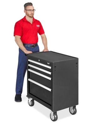 ULINE Tool Cabinet - 11 Drawer, Black - H-8947BL