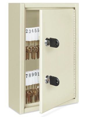 Juvale Caja de cerradura para gabinete de llaves – Organizador de llaves  para montaje en pared, caja de almacenamiento de llaves segura de acero, 32