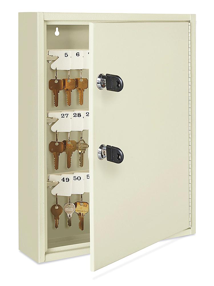 Key Cabinet 60 Keys Wall Push Button Lock Holder Organizer Storage Control Box 