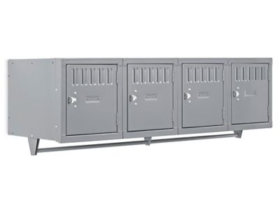 Wall-Mount Lockers - Single Tier, 4 Wide