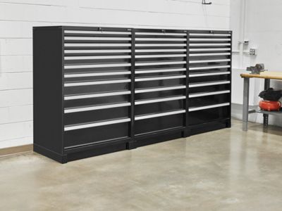 Steel Parts Cabinet - 28 Drawer, 17 x 11 x 11 H-3898 - Uline