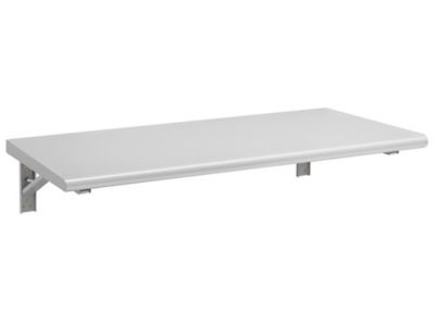 Établi escamotable avec bord arrondi – 48 x 24 po, stratifié