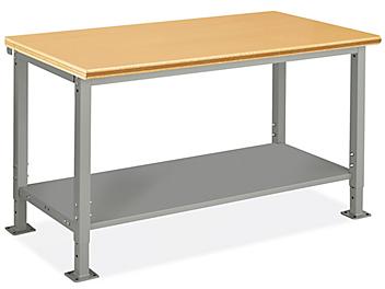 Heavy-Duty Packing Table - 60 x 30", Composite Wood Top H-9002-WOOD
