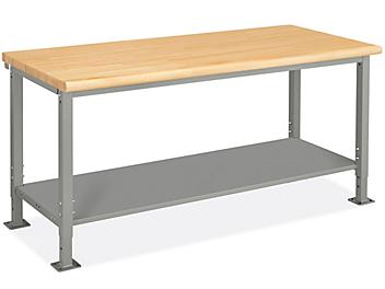 Heavy-Duty Packing Table - 72 x 30", Maple Top H-9003-MAP