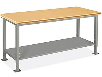 Heavy-Duty Packing Table - 72 x 30", Composite Wood Top H-9003-WOOD