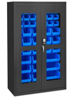  Armoire avec contrôle d'accès – 48 x 24 x 78 po, 48 bacs