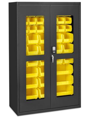 Access Control Cabinet - 48 x 24 x 78", 48 Yellow Bins H-9015Y