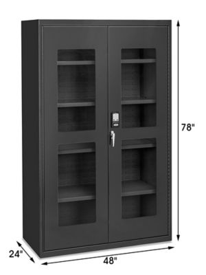 Plastic Parts Cabinet - 44 Drawer, 20 x 7 x 16 H-5579 - Uline