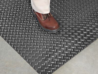 ClimaTex 2-ft x 10-ft Black Rectangular Outdoor Utility Mat in the Mats  department at