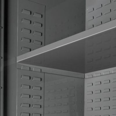 Heavy-Duty Bin Storage Cabinet - 36 x 24 x 78, 102 Red Bins H-9986R - Uline