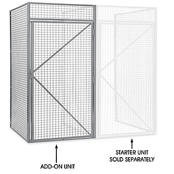 Add-On Unit for Bulk Storage Locker - Single Tier, 48 x 36" H-9058-ADD