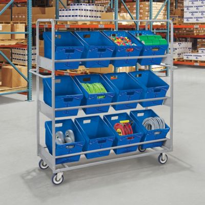 BRIEFING x ’47 Cart Tote Blue×Glay Tote Picking Cart - 18 x 13 x 12