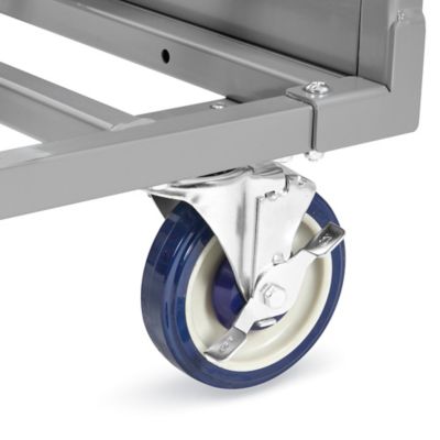 BRIEFING x ’47 Cart Tote Blue×Glay Tote Picking Cart - 18 x 13 x 12