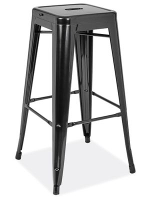 Tabouret en métal industriel – Hauteur de bar, 30 po