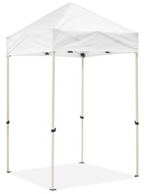 Steel Frame Canopy - 5 x 5&#x27;, White