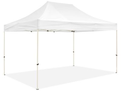 Aluminum Frame Canopy - 10 x 15', White H-9108