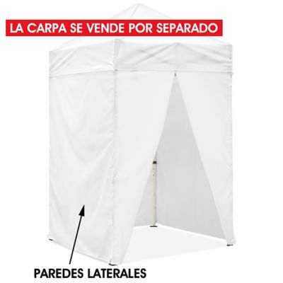 Paredes Laterales para Carpa Instantánea - 5 x 5', Sólido, Blanco H-9112