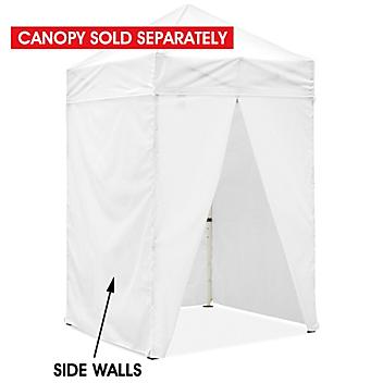 Side Walls for Instant Canopy - 5 x 5', Solid, White H-9112