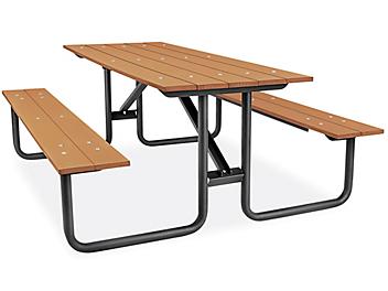 Composite Picnic Table - 6', Cedar H-9130C