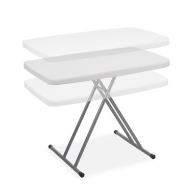 LIFETIME Persona Whitel Folding Table, Living Room Tables, Living Room, abensonHOME Living Room Furniture and Accessories