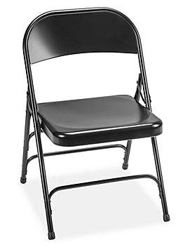 Big and Tall Folding Chairs - Steel H-9135