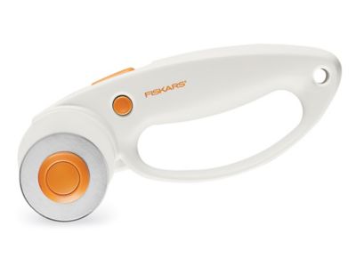 FISKARS, Straight, 2 1/2 in Blade Dia, Rotary Cutter - 33M297