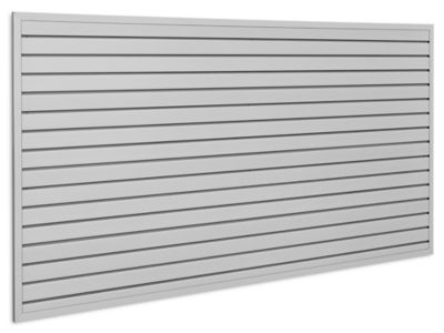 Industrial PVC Slatwall Kit - 4 x 8', Gray H-9138GR