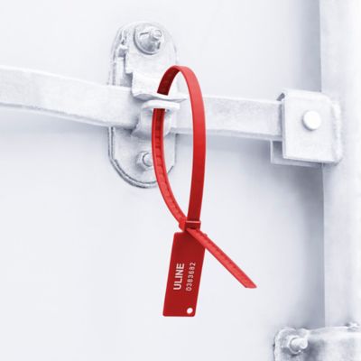 Heavy Duty Plastic Seals - 20", Red H-917R