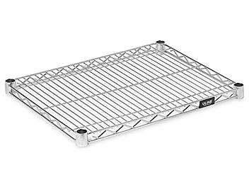 Additional Stainless Steel Wire Shelves - 24 x 18" H-9206
