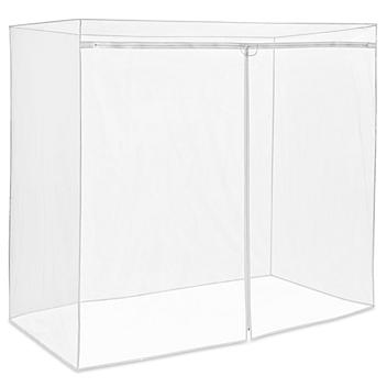 Mobile Shelving Cover - 72 x 36 x 63", Clear H-9222C