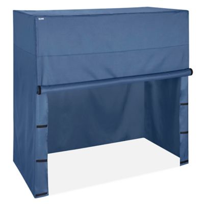 Mobile Shelving Cover - 72 x 36 x 72", Heavy Duty, Blue H-9223HDBLU