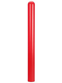Smooth Bollard Sleeve - 4 x 56", Red H-9230R