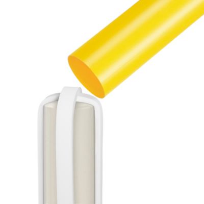 Smooth Bollard Sleeve - 6 x 56", Yellow