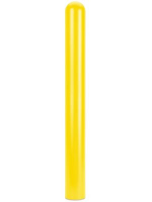 Manchon réfléchissant pour borne – 8 x 52 po, jaune avec bande rouge H-7857  - Uline