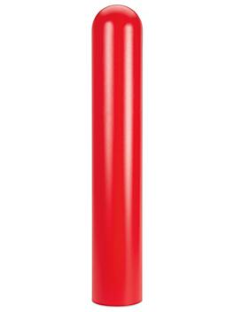 Smooth Bollard Sleeve - 8 x 57", Red H-9233R