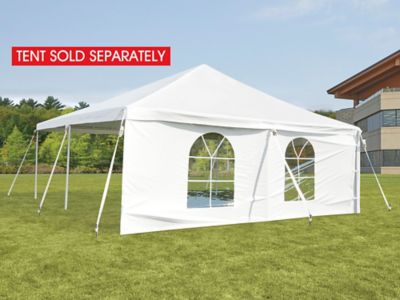 Tent with outlet walls