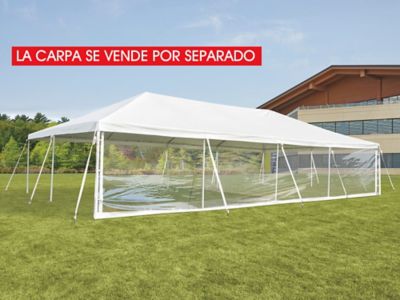 Pared Lateral para Carpa de Evento - 40', Clear H-9245